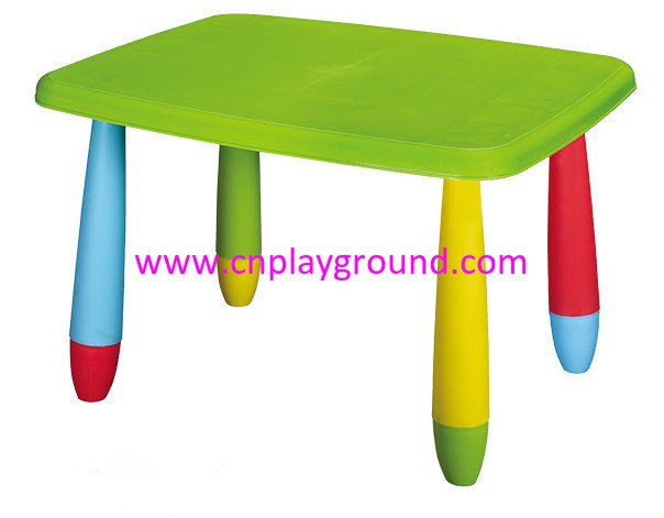 School Green Children Plastic Rectangle Chair (HG-5304)
