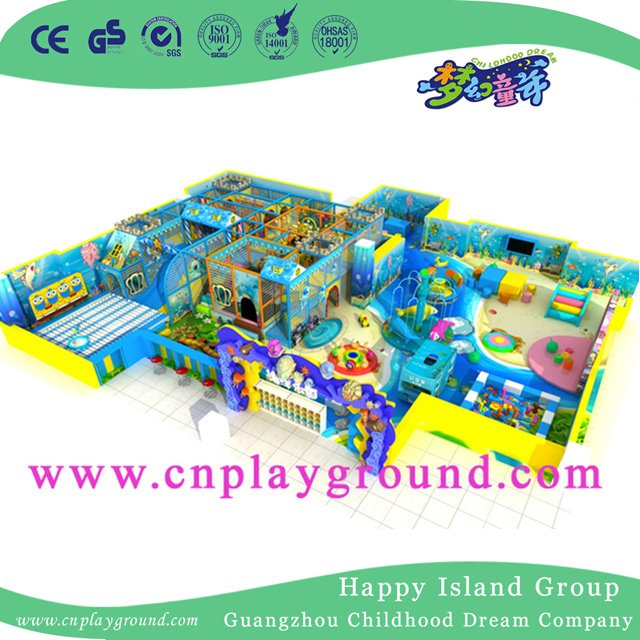 New Design Indoor Ocean World Theme Children Playground Equipment (HD-16SH01)