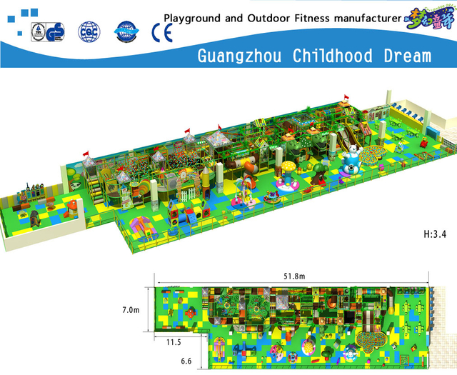  Funny Kids Soft Cartoon Indoor Playground On Stock (MH-05624)