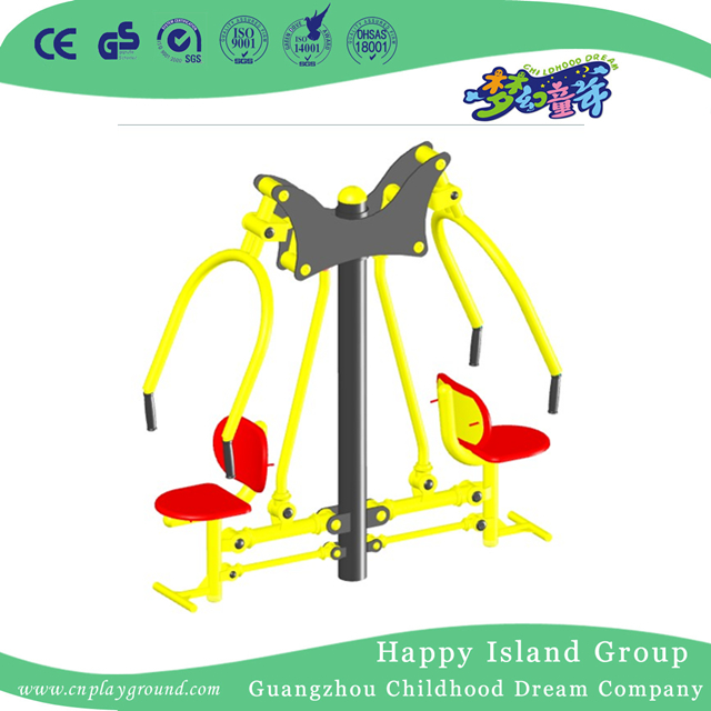Outdoor Physical Exercise Equipment Sit and Tic Training Machine for Four Unit(HD-12206)