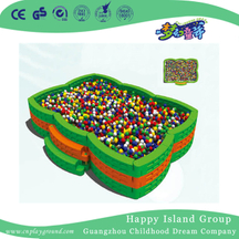 Amusement Park Cheap Square Ball Pool With Step On Stock(HF-19905)