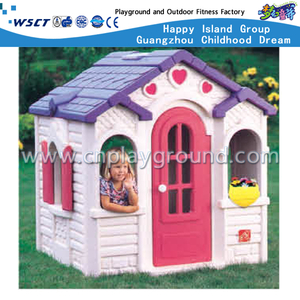 Kids Small Lovely Plastic House Play Equipment (M11-09506)