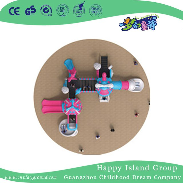Outdoor New Design Airship Galvanized Steel Playground for Children Role Play (HG-10502)