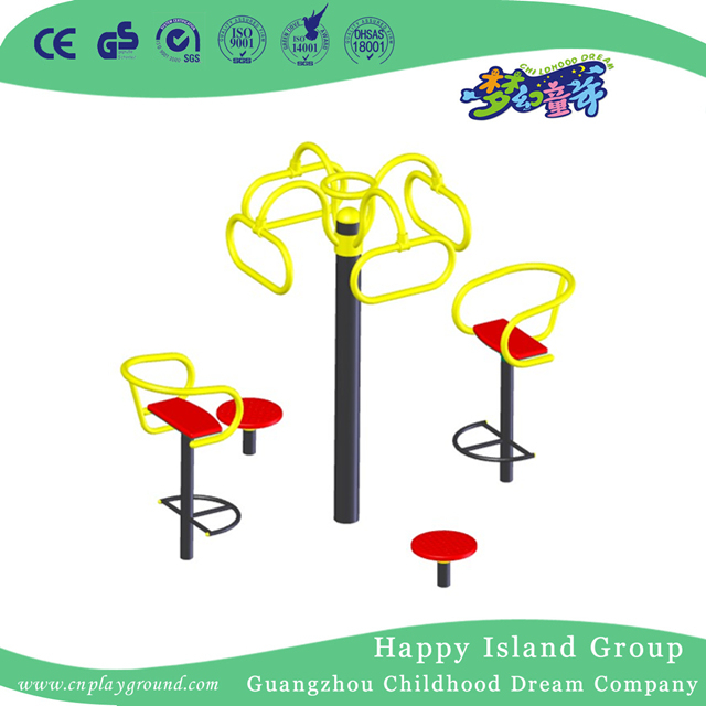 Professional Outdoor Relaxing Fitness Equipment 4 Units Waist Twister (HHK-13304)