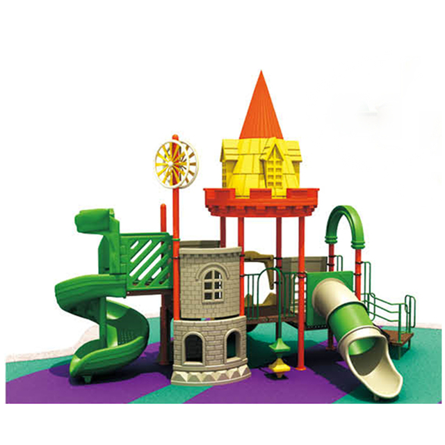 School Outdoor Adventure Children Castle Playground (HF-15802)