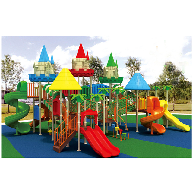 High Quality Outdoor Fantasy Castle Playground For Kids Play (HF-15903)
