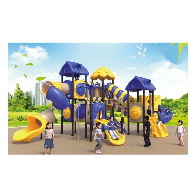 Outdoor Kindergarten Mini Tree House Slide Playground Equipment (HJ-10601)