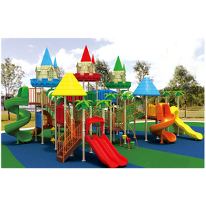 Outdoor Large Colorful Castle Playground Equipment (HF-15602)