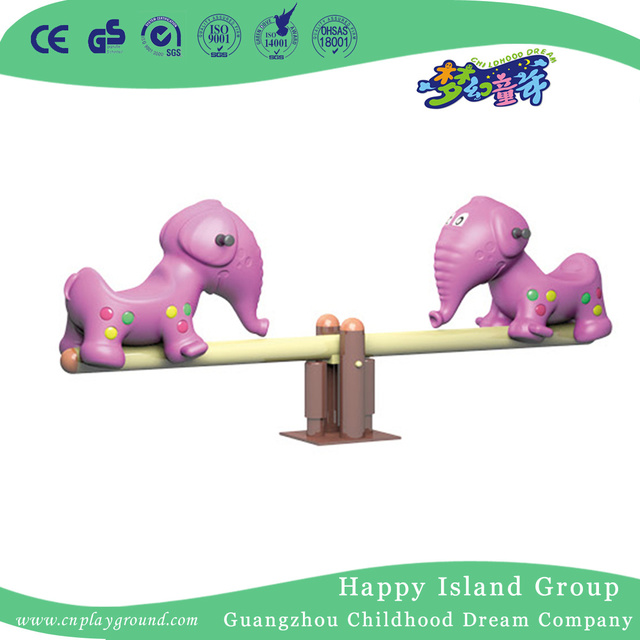 Outdoor Children Cartoon Animal Seesaw Equipment (HJ-20510)
