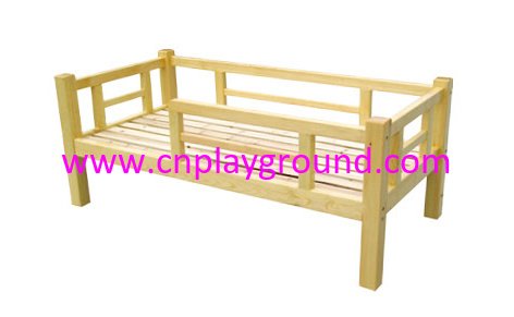 Effective Friendly Solid Wooden Toddler School Single Bed (HG-6505)