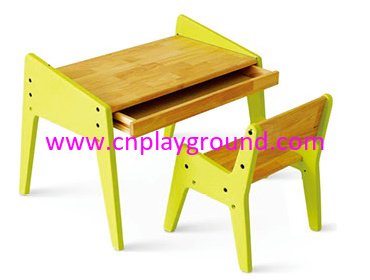 Kindergarten Wooden Children PC Table Furniture (HG-6107)