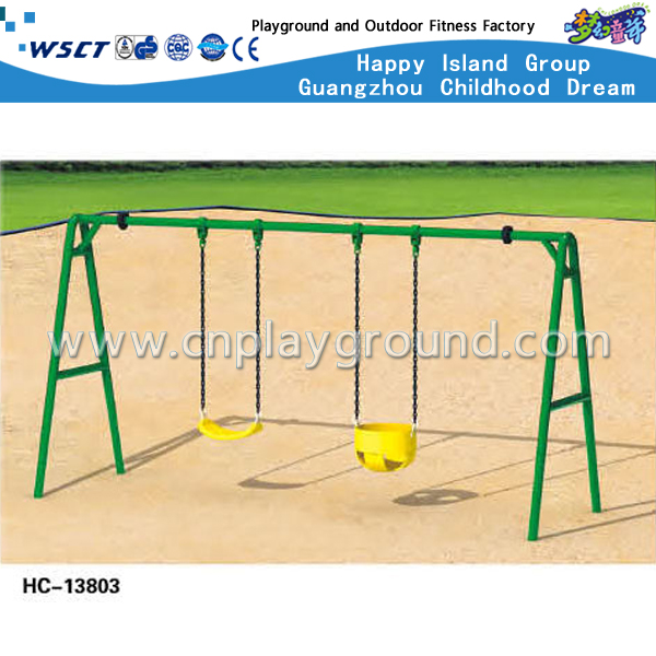  High Quality Backyard Kids Play Swing Equipment (Hc-13806) 
