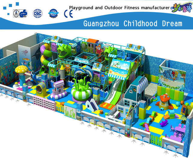 Hot Sale Kids Small Ocean Indoor Playground Equipment (MT-7403)