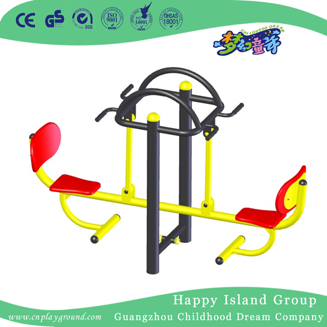 Outdoor Physical Exercise Equipment Double-Seat Sit and Tic Training Equipment (HA-12704) 