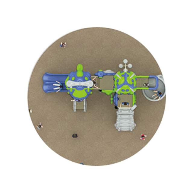 Amusement Park Outdoor Small Outer Space Playground For Children (HJ-10501)