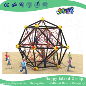 Outdoor Small Polyhedron Climbing Net Frame For Backyard (1918702)