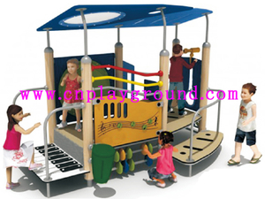 New Design Small Wooden Playground for Children (HD-5002)