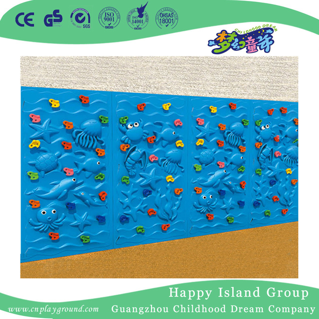 Outdoor Plastic Mound Feature Climbing Wall Series Playground Equipment (HF-19102)
