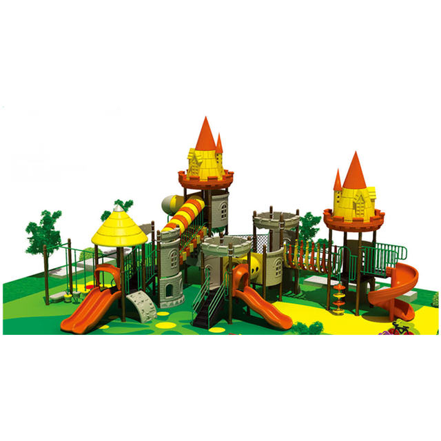 High Quality Outdoor Fantasy Castle Playground For Kids Play (HF-15903)