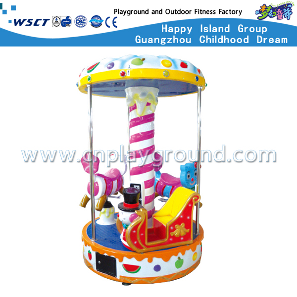 Small cartoon Carousel Horse Ride Play Equipment (A-11503)