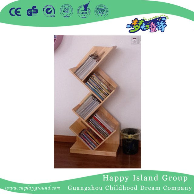 New Design School Wooden Books Display Shelf for Children (HG-4107)