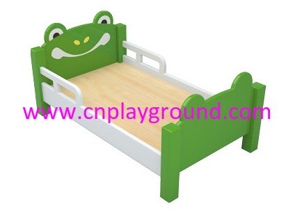 Cartoon Frog Model Painting Wooden Children Kindergarten School Bed (HG-6503)