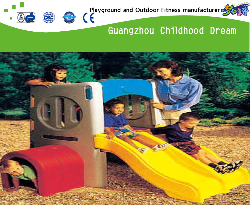 Outdoor Plastic Toys Seesaw With Slide For Kids (M11-09303)