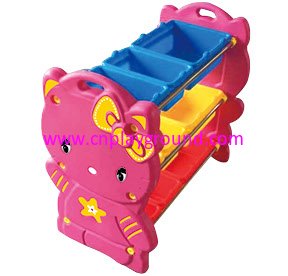 School Red Hello Kitty Series Corner Storage Shelf (HG-7109)