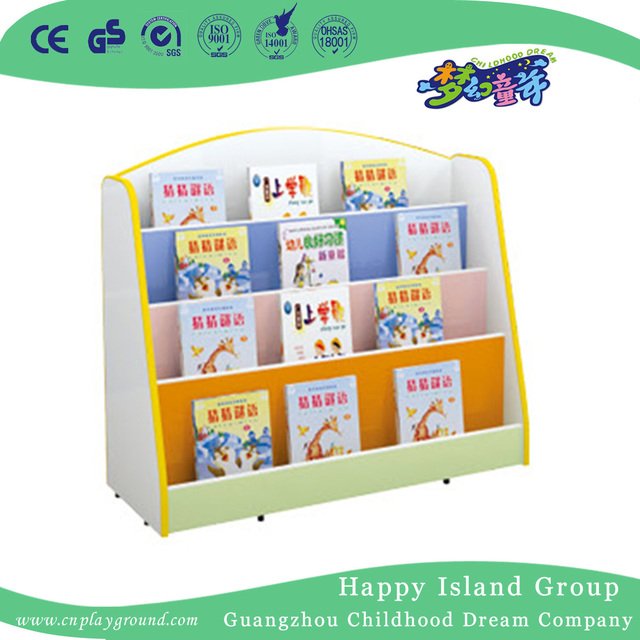 School Children Wooden Staged Book Shelf (HG-6103)