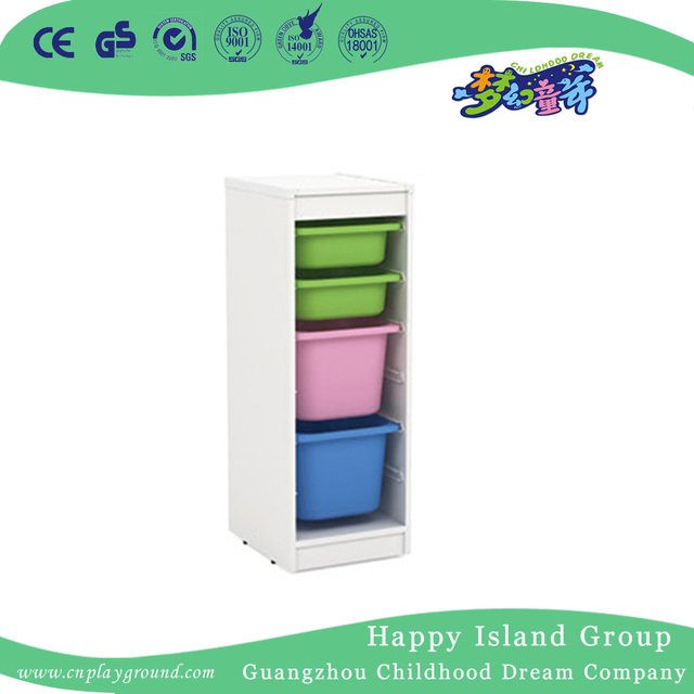 Multi-Functional School White Painting Wooden Toys Cabinet (HG-5503)