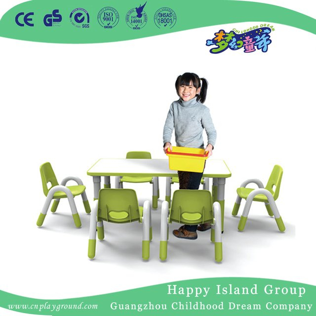 School Wooden Children Classical Rectangle Table (HG-4902)