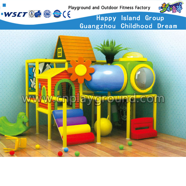 New Commercial Small Indoor Playground With Slide For Kids Play (HD-9306)