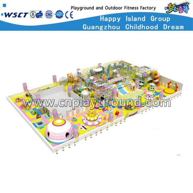  New Design Large Kids Cartoon Indoor Playground Equipment (HD-8202)