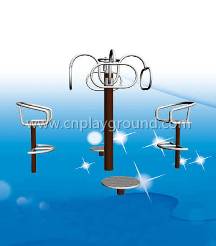 Outdoor Physical Exercise Equipment Four Unit Twister Device (HA-12408)