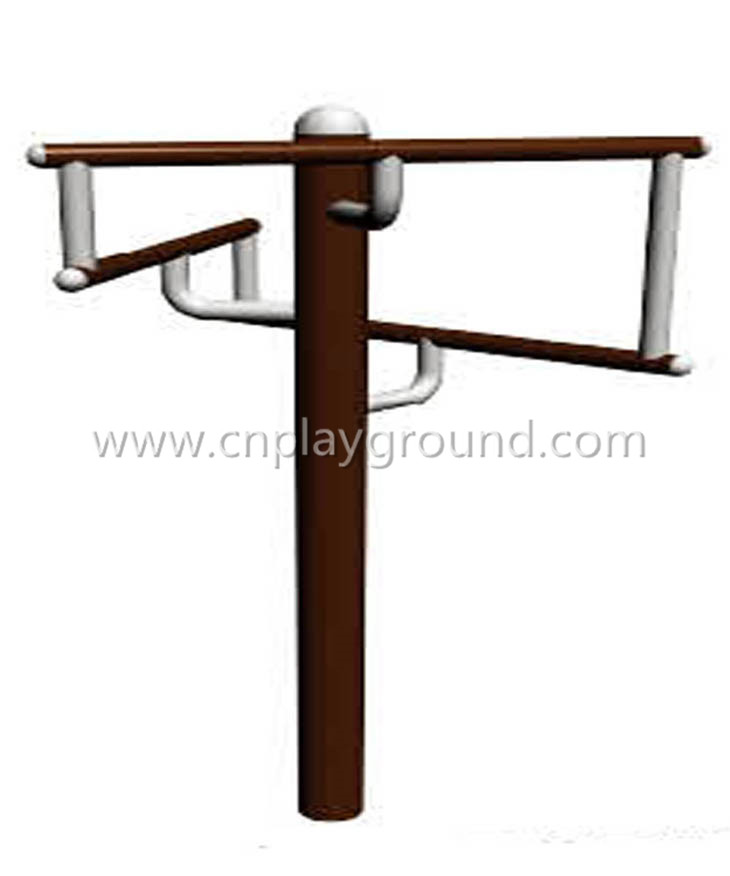 Outdoor Physical Exercise Equipment Three-Stretching Device Leg Press Machine (HA-12003)