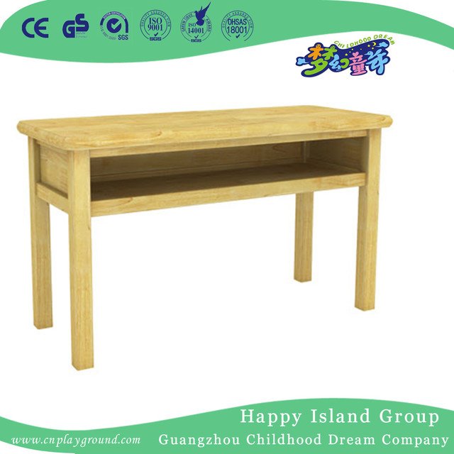 School Solid Wooden Rectangle Table Furniture for Children (HG-3806)