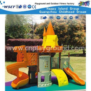 Small Outdoor Children Castle Galvanized Steel Playground for Sale (HD-2202)