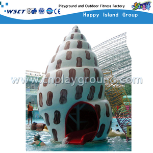 Water Field Snail Game Kids Slide for Water Park Playground(HD-7106)