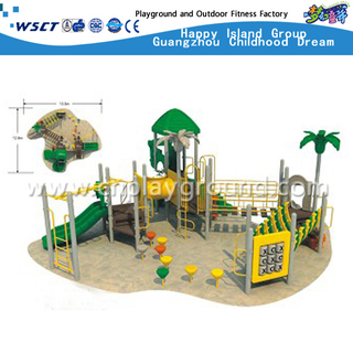 Outdoor Galvanized Steel Sevilla Playground Equipment for Backyard and Sports Area (HAP-4401) 