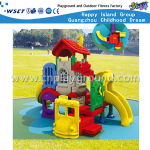 Plastic Slide Playground Equipment for School Toddlers (M11-03103)