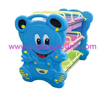 School Cartoon Mickey Corner Storage Shelf (HG-7101)