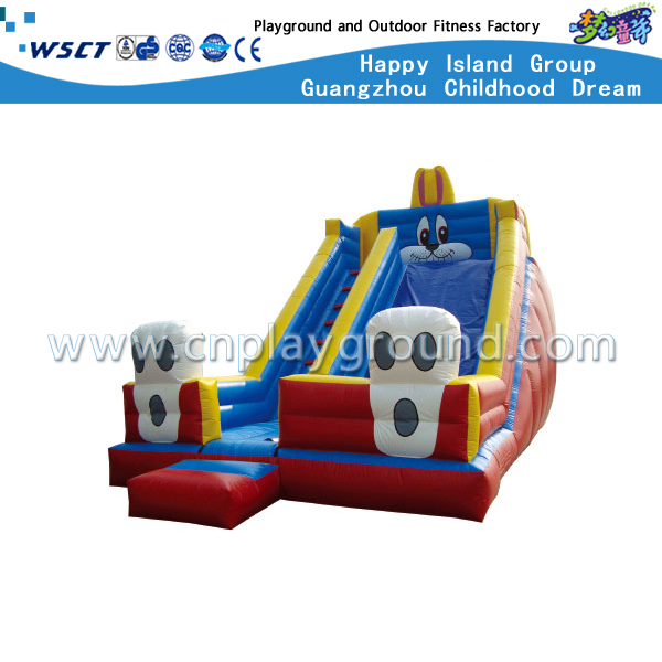 Outdoor Shark Design Inflatable Slide for Children Adventure (HD-9502)