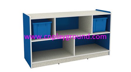 School Wooden Children Partition Storage Cabinet (HG-5504)
