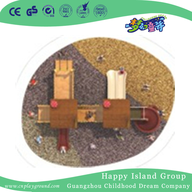 Outoor Commercial Children Play Wooden Playhouse Playground (1907001)