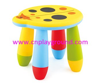 School Cartoon Ladybug Model Toddler Plastic Chair (HG-5303)
