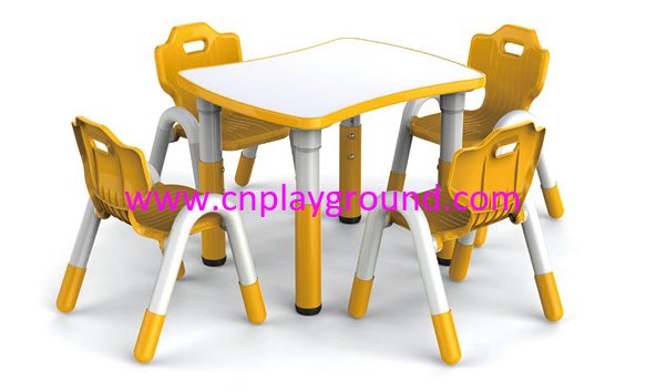 School Wood Kids Table Desk On Promotion (HG-4903)